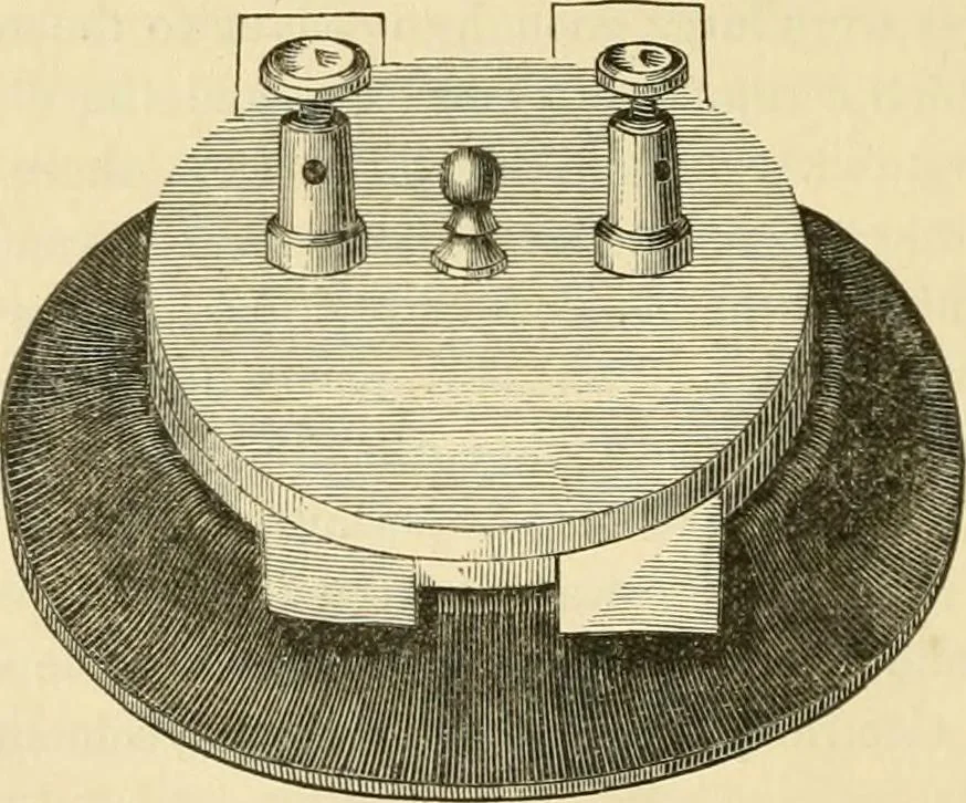 An illustration from History, theory, and practice of the electric telegraph, 1866, leaf 319
