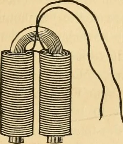 An illustration from History, theory, and practice of the electric telegraph, 1866, leaf 62