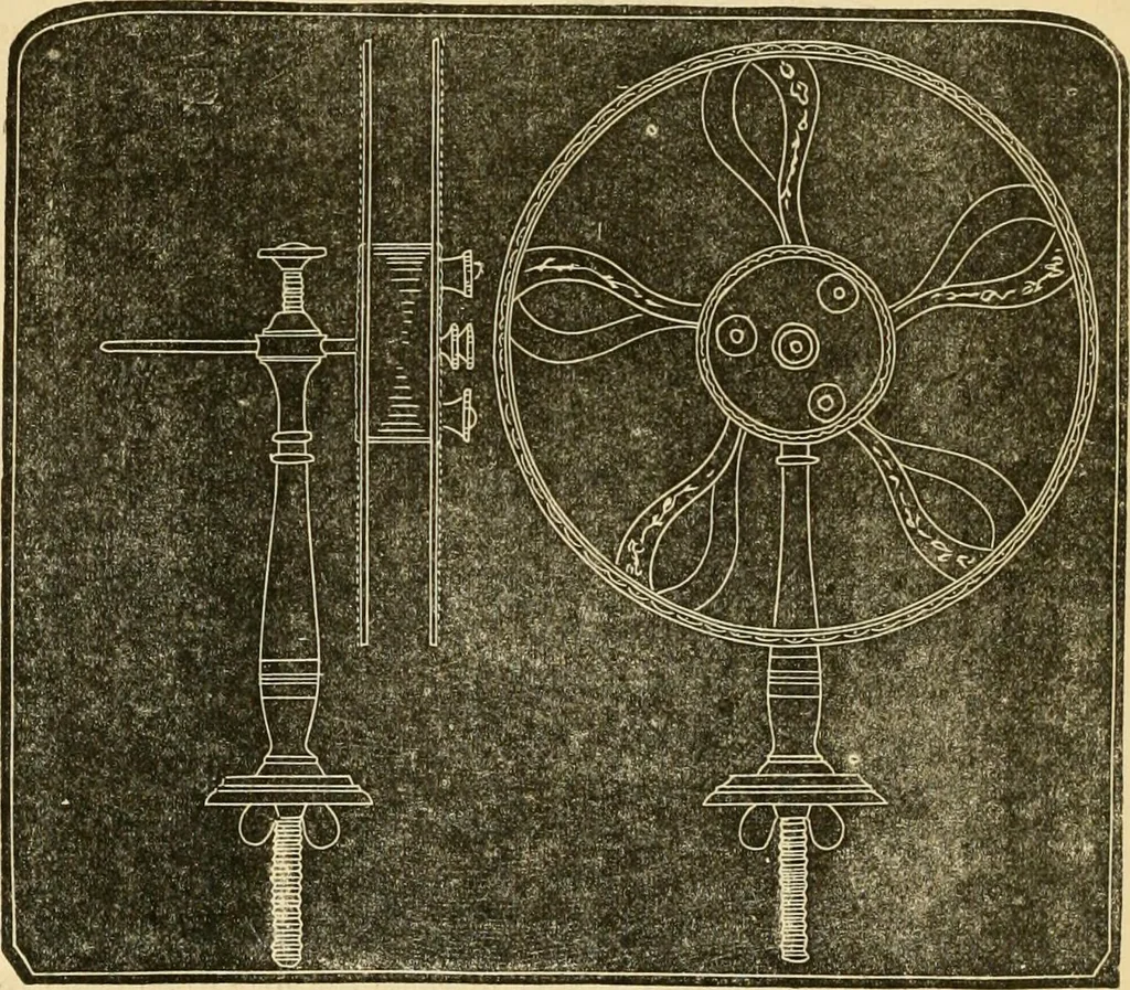 An illustration from History, theory, and practice of the electric telegraph, 1866, leaf 95
