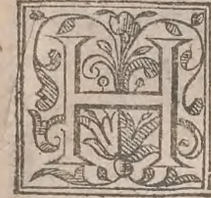 An illustration from The history of the world, commonly called the Naturall historie of C. Plinius Secundus, 1634, leaf 9