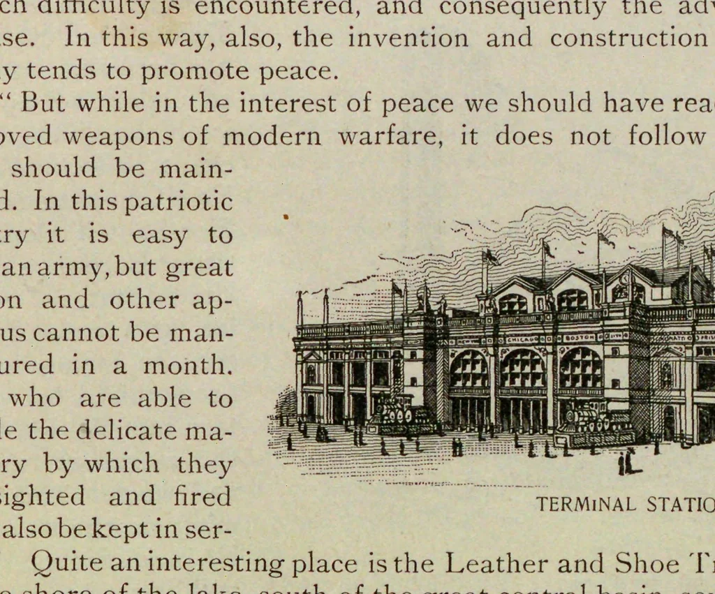 An illustration from History of the world's fair : being a complete and authentic description of the Columbian exposition from its inception, 1893, leaf 449