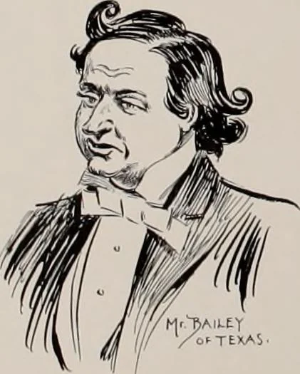 An illustration from Hits at politics : a series of cartoons / by W.A. Rogers., 1899, leaf 67
