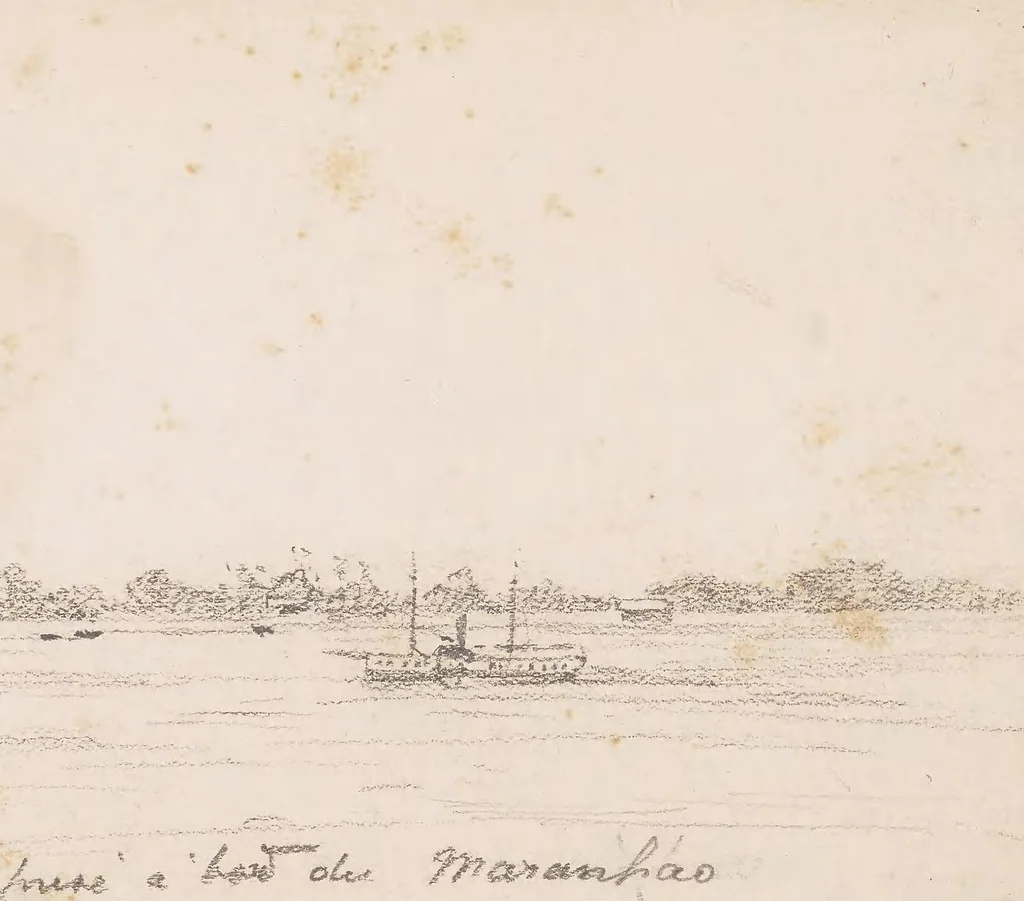 An illustration from H. Letrillard St. Elme, garde principal de la Garde indigene congo-francais : sketchbook 1904-1905, 1904, leaf 65