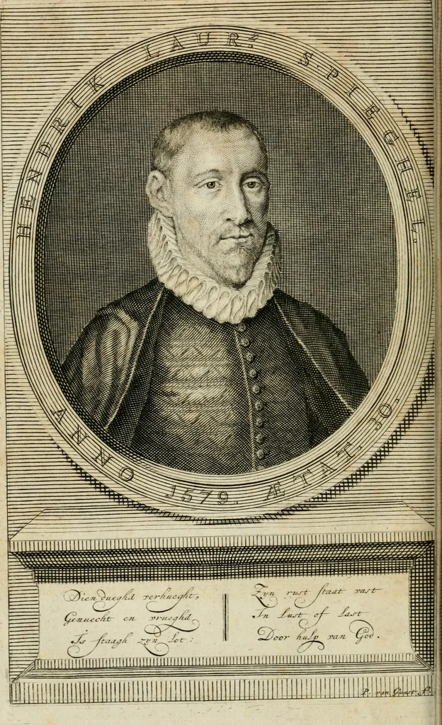 An illustration from H.L. Spieghels Hertspieghel en andere zede-schriften : meest noyt voor dezen gedrukt, 1694, leaf 13