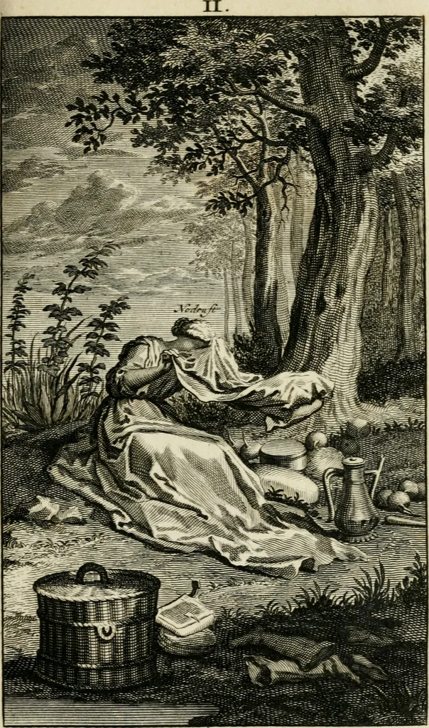 An illustration from H.L. Spieghels Hertspieghel en andere zede-schriften : meest noyt voor dezen gedrukt, 1694, leaf 148