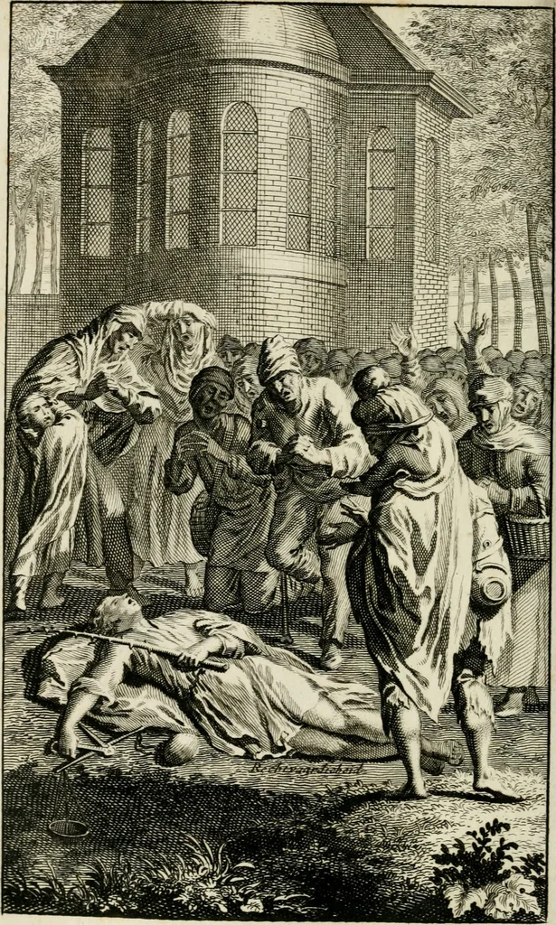 An illustration from H.L. Spieghels Hertspieghel en andere zede-schriften : meest noyt voor dezen gedrukt, 1694, leaf 163