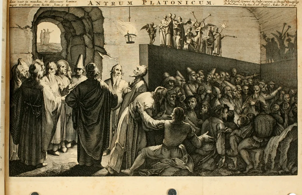 An illustration from H.L. Spieghels Hertspieghel en andere zede-schriften : meest noyt voor dezen gedrukt, 1694, leaf 61