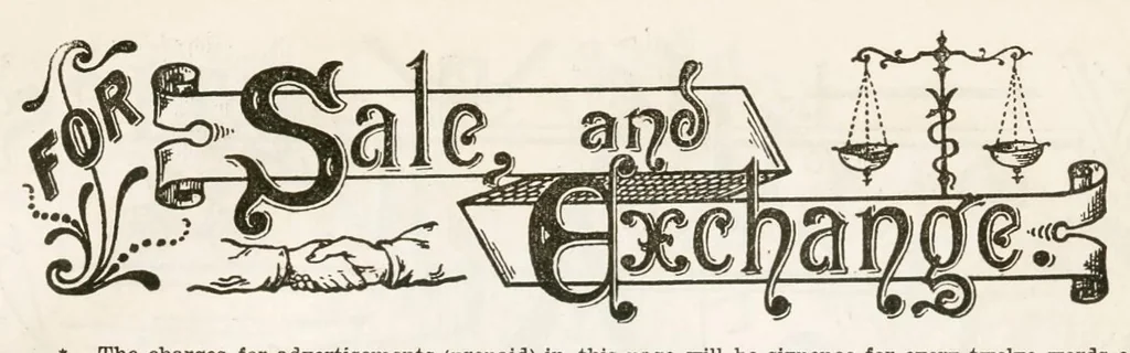 An illustration from Hobbies Weekly No. 10, 1895, leaf 20