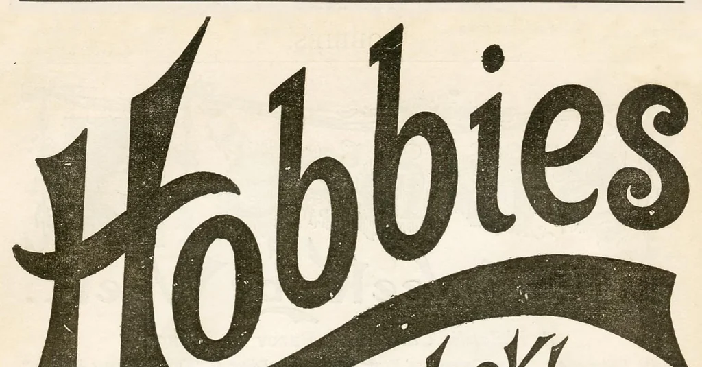 An illustration from Hobbies Weekly No. 12, 1896, leaf 0