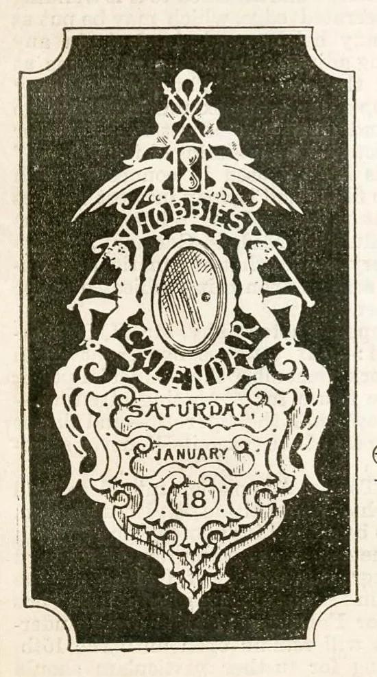 An illustration from Hobbies Weekly No. 13, 1896, leaf 0