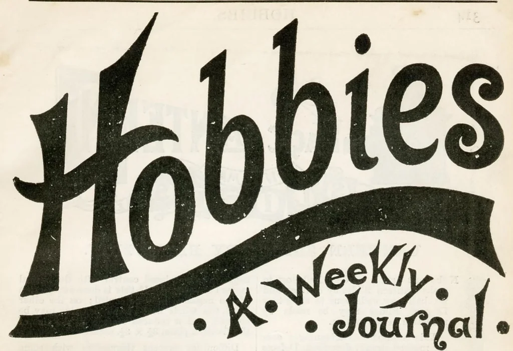 An illustration from Hobbies Weekly No. 14, 1896, leaf 0