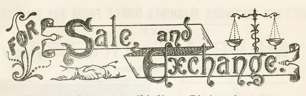 An illustration from Hobbies Weekly No. 15, 1896, leaf 22
