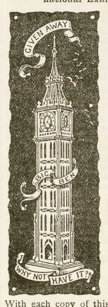An illustration from Hobbies Weekly No. 19, 1896, leaf 10