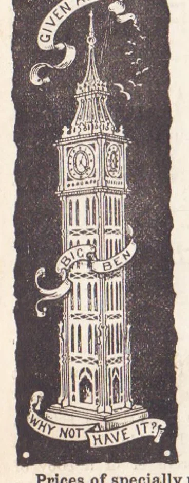 An illustration from Hobbies Weekly No. 2, 1895, leaf 23