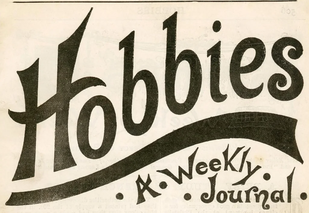 An illustration from Hobbies Weekly No. 22, 1896, leaf 0