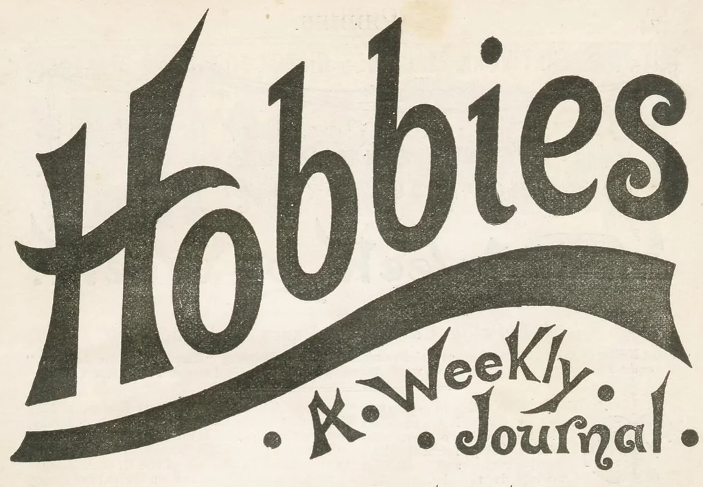An illustration from Hobbies Weekly No. 4, 1895, leaf 0