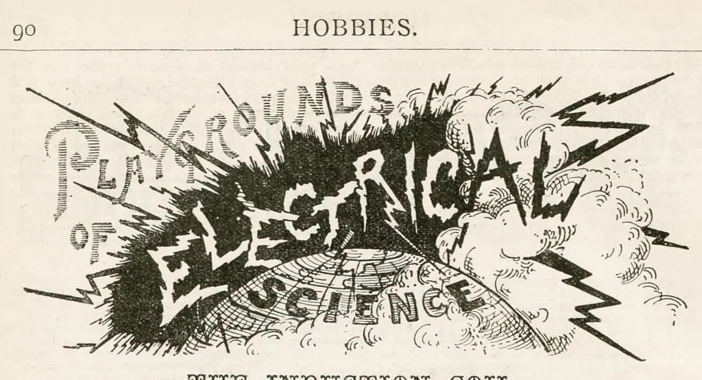 An illustration from Hobbies Weekly No. 4, 1895, leaf 17