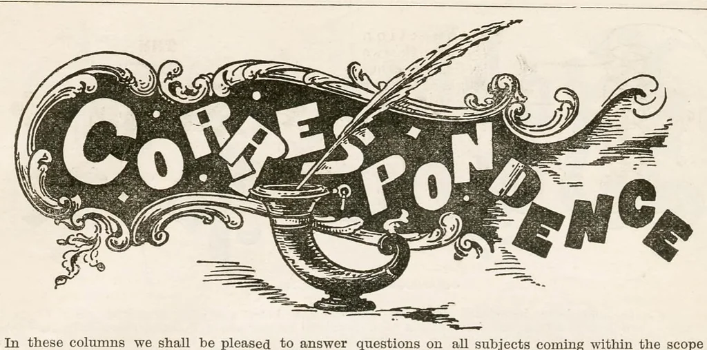 An illustration from Hobbies Weekly No. 4, 1895, leaf 20