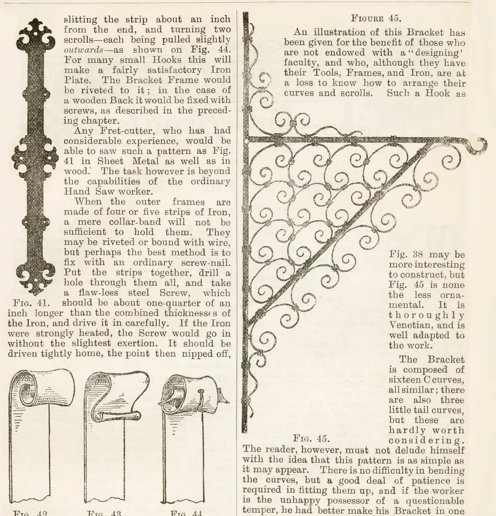 An illustration from Hobbies Weekly No. 6, 1895, leaf 12