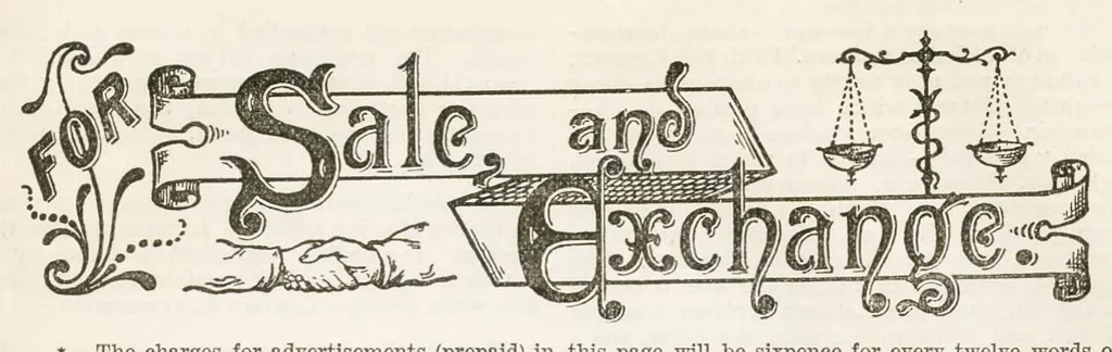 An illustration from Hobbies Weekly No. 7, 1895, leaf 19