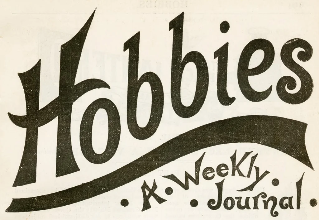 An illustration from Hobbies Weekly No. 9, 1895, leaf 0
