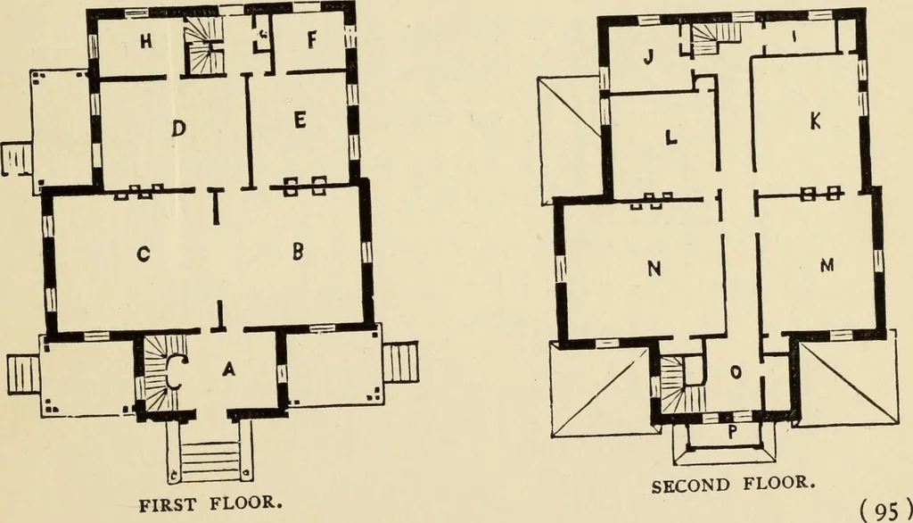 An illustration from Hobbs's architecture: containing designs and ground plans for villas, cottages and other edifices, both suburban and rural, adapted to the United States. With rules for criticism, and introduction, 1876, leaf 100