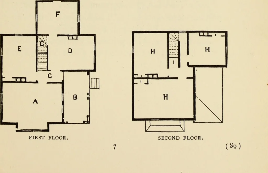 An illustration from Hobbs's architecture: containing designs and ground plans for villas, cottages and other edifices, both suburban and rural, adapted to the United States. With rules for criticism, and introduction, 1876, leaf 94