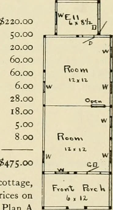 An illustration from Hodgson portable houses., 1916, leaf 14