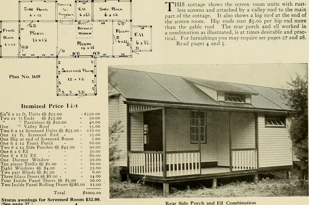 An illustration from Hodgson portable houses., 1916, leaf 22