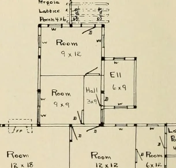 An illustration from Hodgson portable houses., 1916, leaf 23