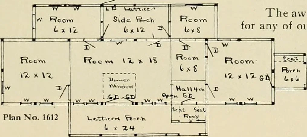An illustration from Hodgson portable houses., 1916, leaf 24
