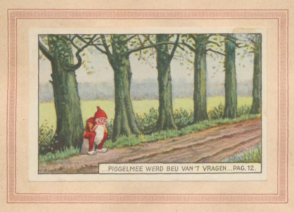 An illustration from Hoe Piggelmee Groot Werd, 1923, leaf 19