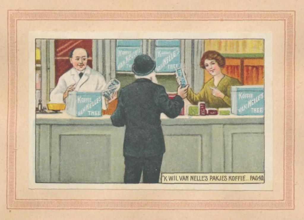 An illustration from Hoe Piggelmee Groot Werd, 1923, leaf 43
