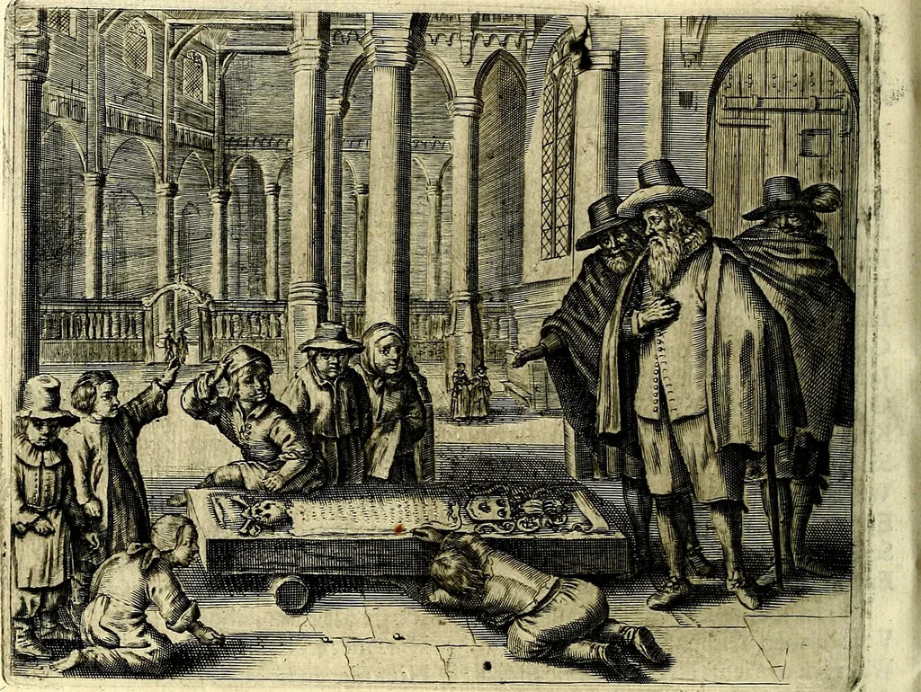 An illustration from Hof-gedachten, dat is, invallen, by gelegentheyt oft op't gesichte van boomen, planten, bloemen, kruyden, en diergelijcke aerdt-gewassen, verweckt, in't Buyten-leven, 1655, leaf 107