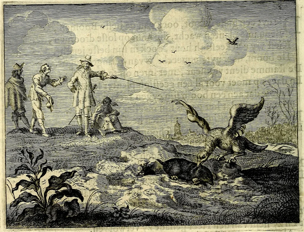 An illustration from Hof-gedachten, dat is, invallen, by gelegentheyt oft op't gesichte van boomen, planten, bloemen, kruyden, en diergelijcke aerdt-gewassen, verweckt, in't Buyten-leven, 1655, leaf 13