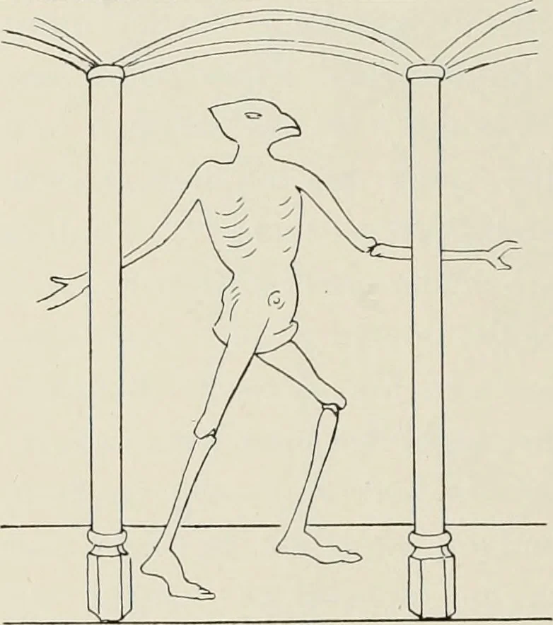 An illustration from Holbeins Totentanz und seine Vorbilder, 1897, leaf 29