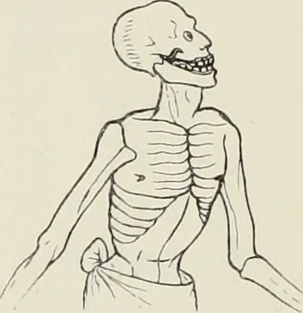 An illustration from Holbeins Totentanz und seine Vorbilder, 1897, leaf 43