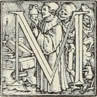 An illustration from Holbeins Totentanz und seine Vorbilder, 1897, leaf 61