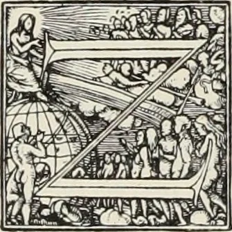 An illustration from Holbeins Totentanz und seine Vorbilder, 1897, leaf 67