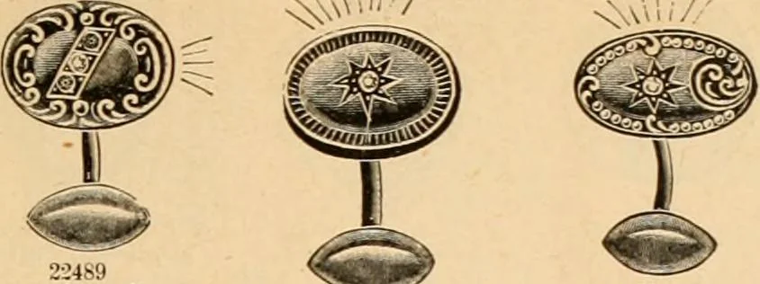An illustration from Holiday specialties : jewelry, watches, silverware, musical goods, leather goods, sporting goods, etc., 1900, leaf 16