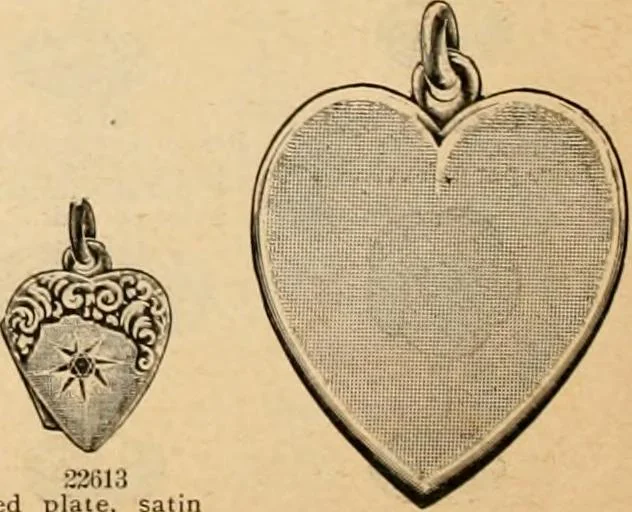An illustration from Holiday specialties : jewelry, watches, silverware, musical goods, leather goods, sporting goods, etc., 1900, leaf 17