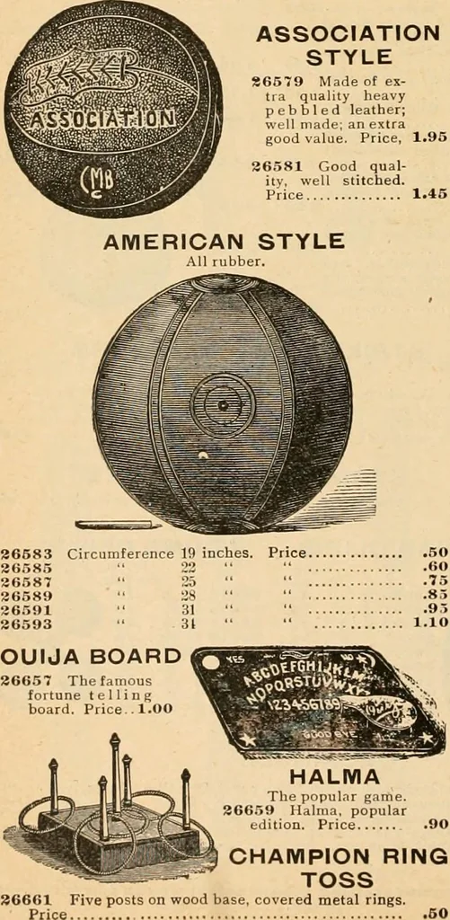 An illustration from Holiday specialties : jewelry, watches, silverware, musical goods, leather goods, sporting goods, etc., 1900, leaf 31