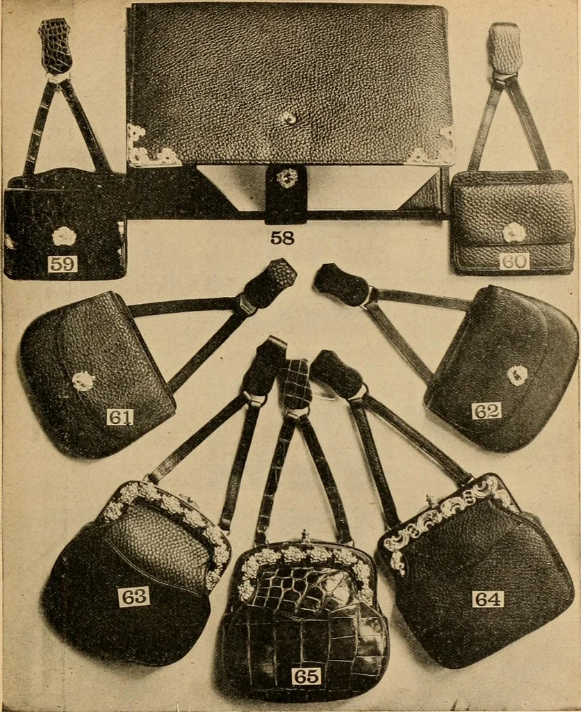 An illustration from Holiday specialties : jewelry, watches, silverware, musical goods, leather goods, sporting goods, etc., 1900, leaf 36