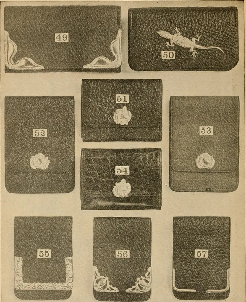 An illustration from Holiday specialties : jewelry, watches, silverware, musical goods, leather goods, sporting goods, etc., 1900, leaf 37