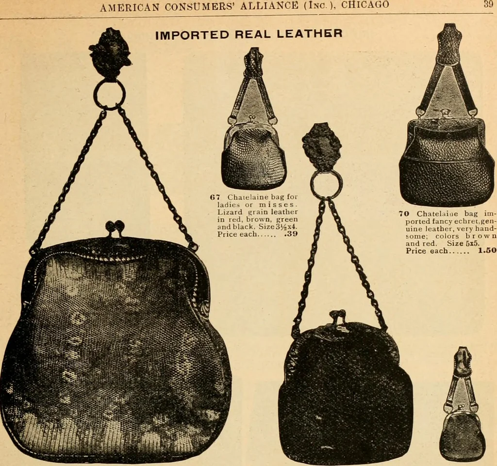 An illustration from Holiday specialties : jewelry, watches, silverware, musical goods, leather goods, sporting goods, etc., 1900, leaf 40