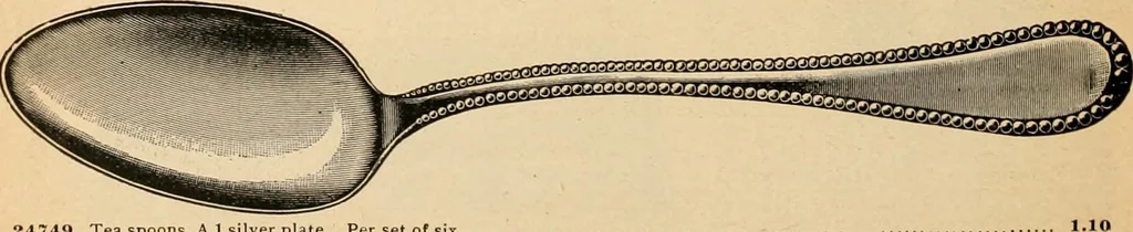 An illustration from Holiday specialties : jewelry, watches, silverware, musical goods, leather goods, sporting goods, etc., 1900, leaf 43
