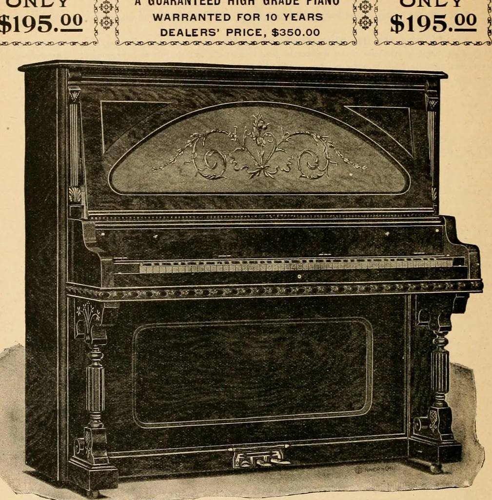 An illustration from Holiday specialties : jewelry, watches, silverware, musical goods, leather goods, sporting goods, etc., 1900, leaf 57