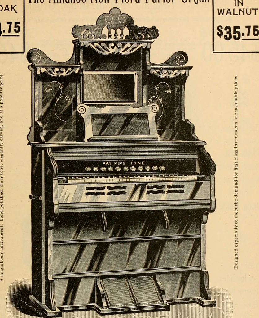 An illustration from Holiday specialties : jewelry, watches, silverware, musical goods, leather goods, sporting goods, etc., 1900, leaf 58