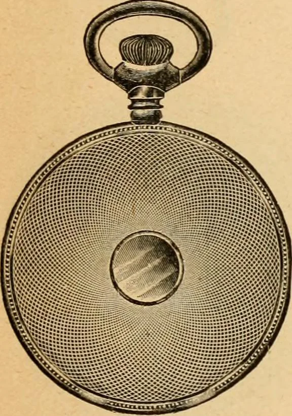 An illustration from Holiday specialties : jewelry, watches, silverware, musical goods, leather goods, sporting goods, etc., 1900, leaf 6