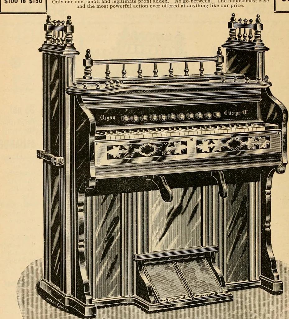 An illustration from Holiday specialties : jewelry, watches, silverware, musical goods, leather goods, sporting goods, etc., 1900, leaf 61